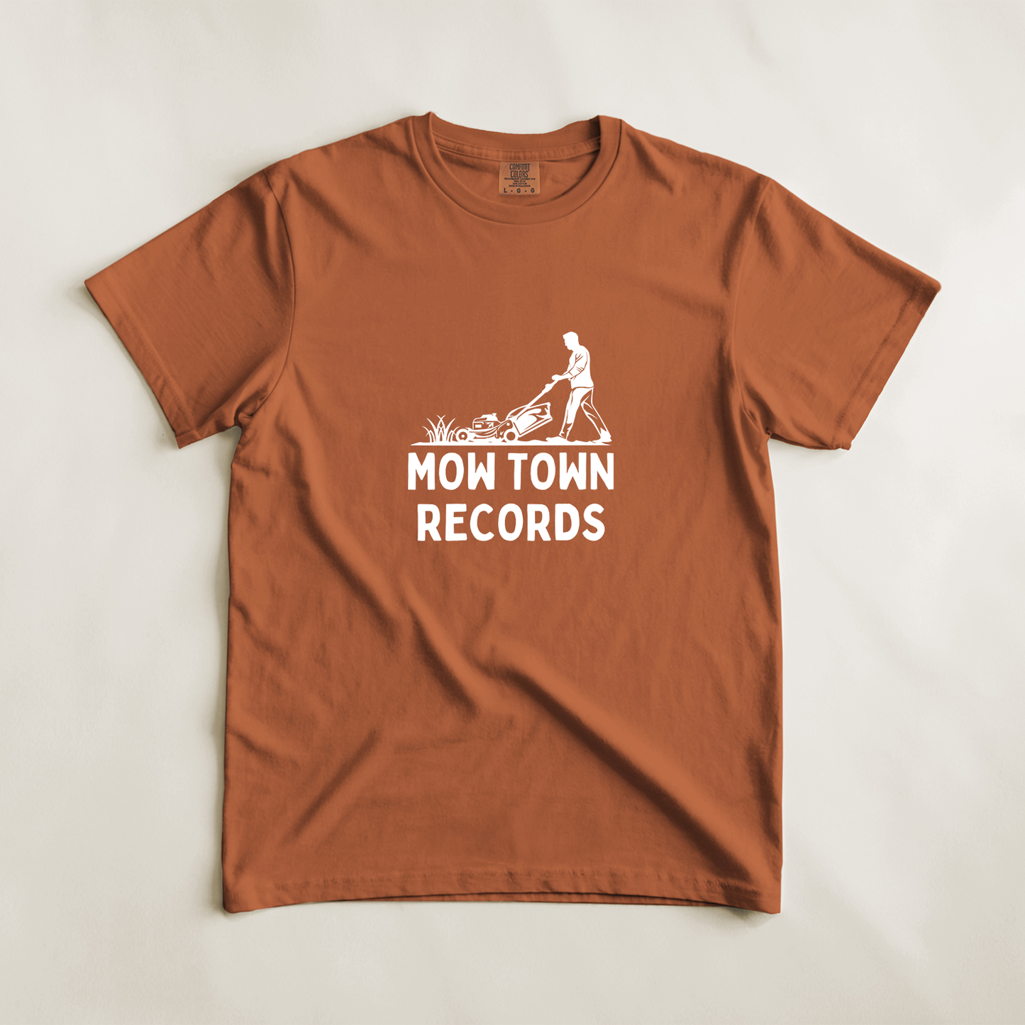 Mow Town Records Tee