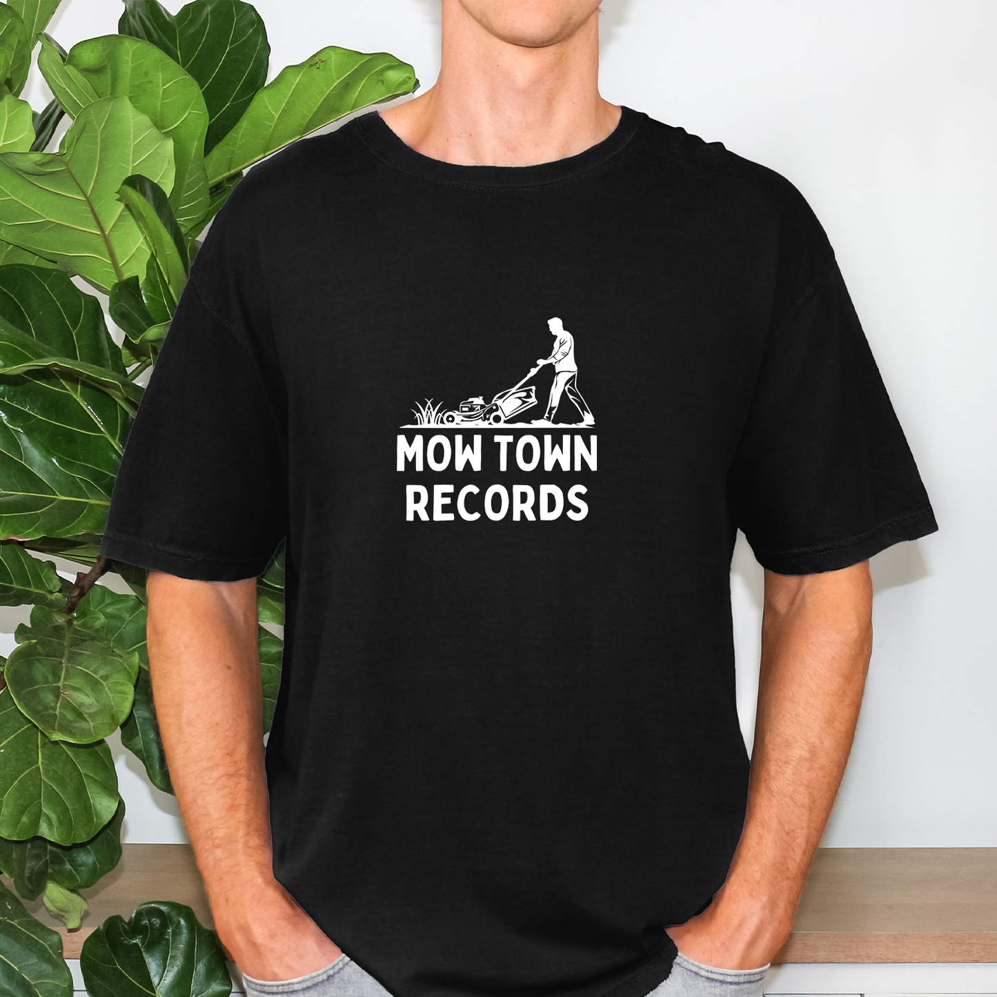 Mow Town Records Tee