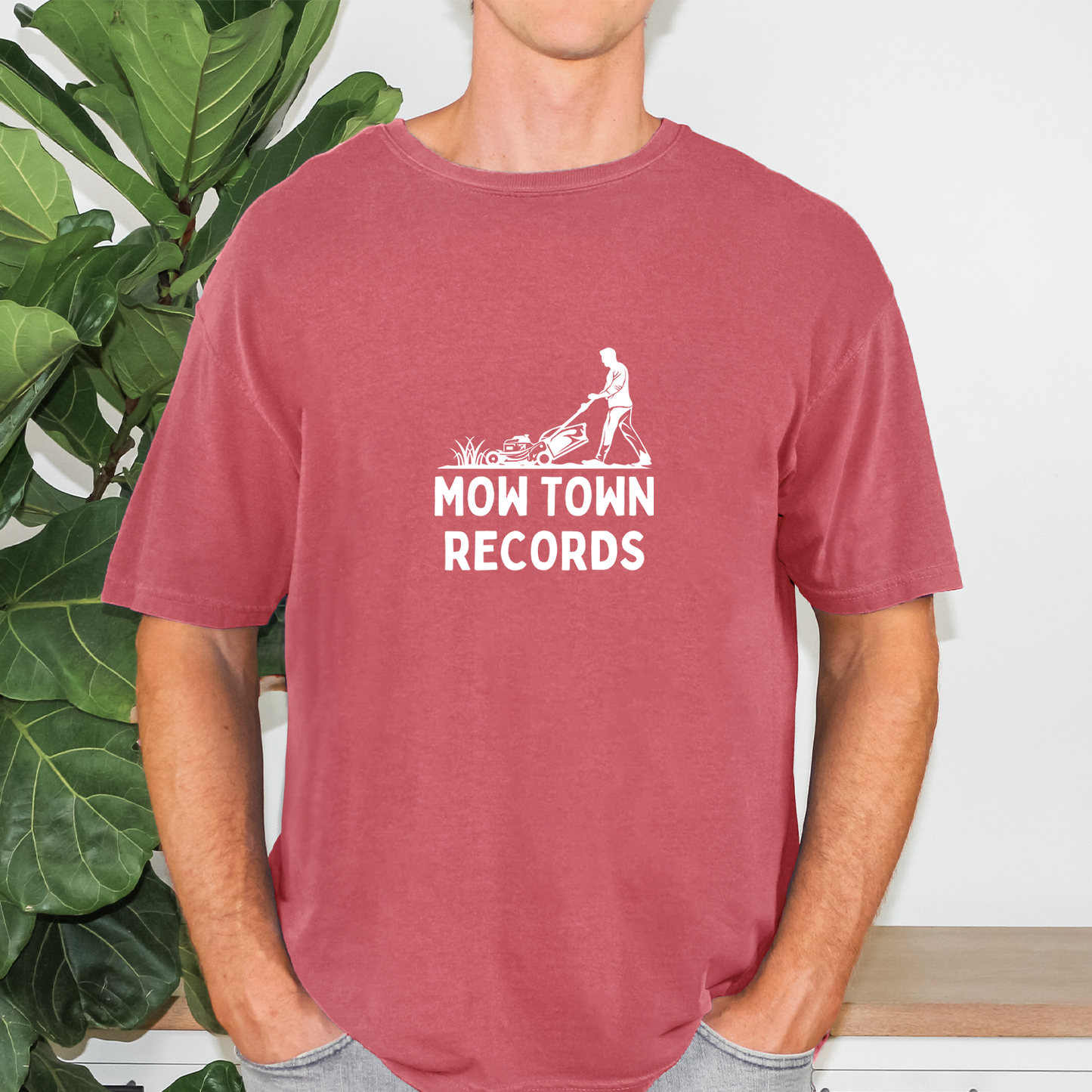 Mow Town Records Tee