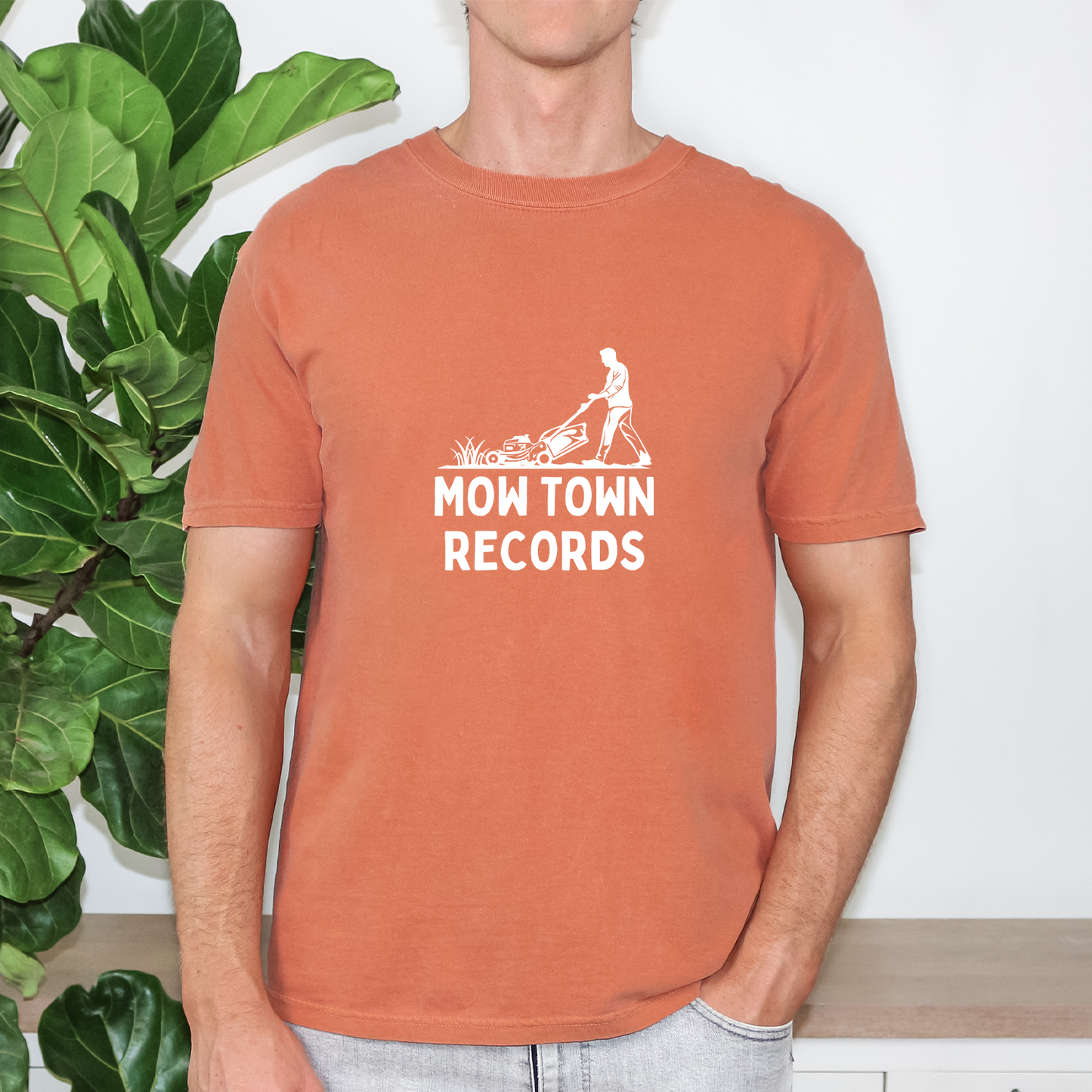 Mow Town Records Tee