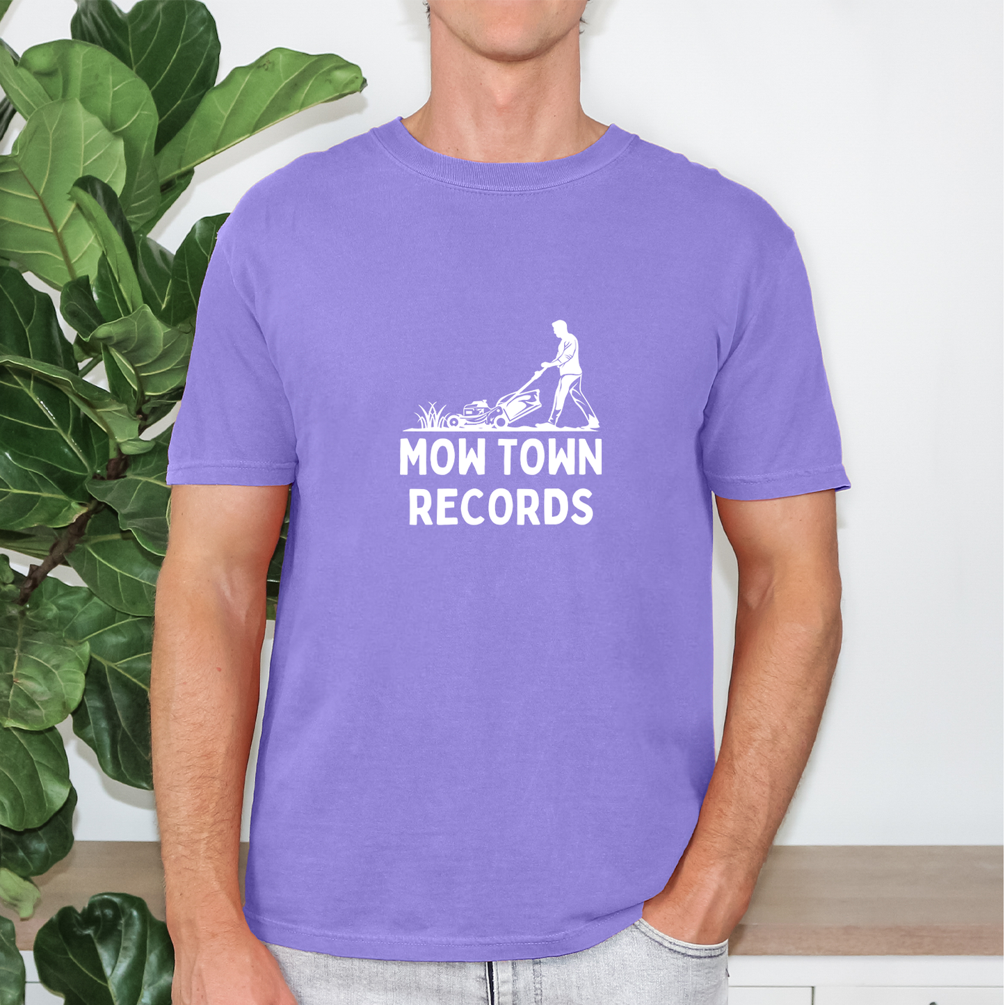 Mow Town Records Tee
