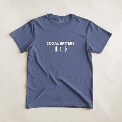 Low Social Battery Tee
