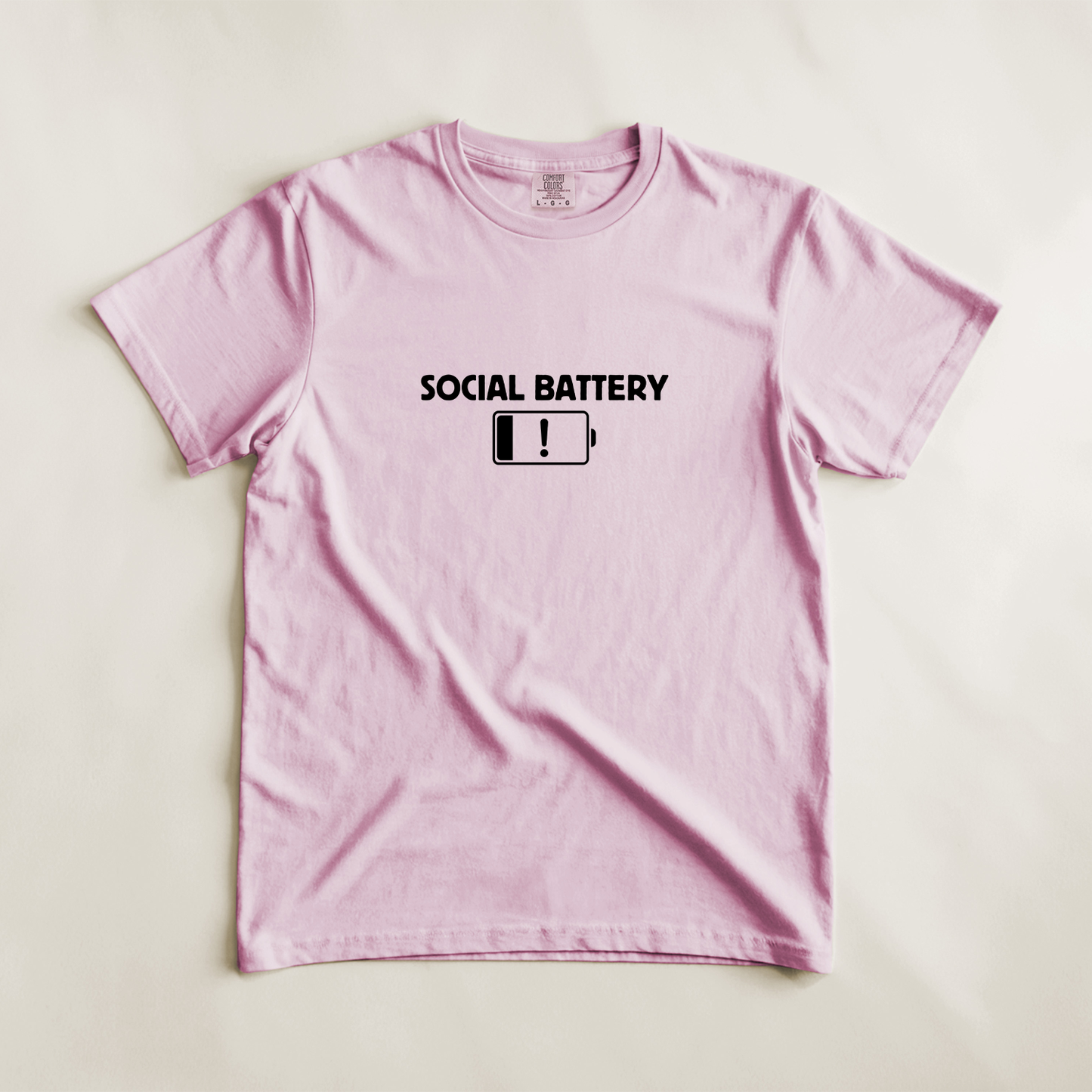 Low Social Battery Tee