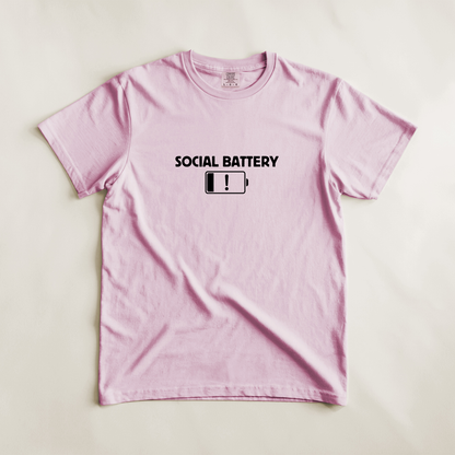 Low Social Battery Tee