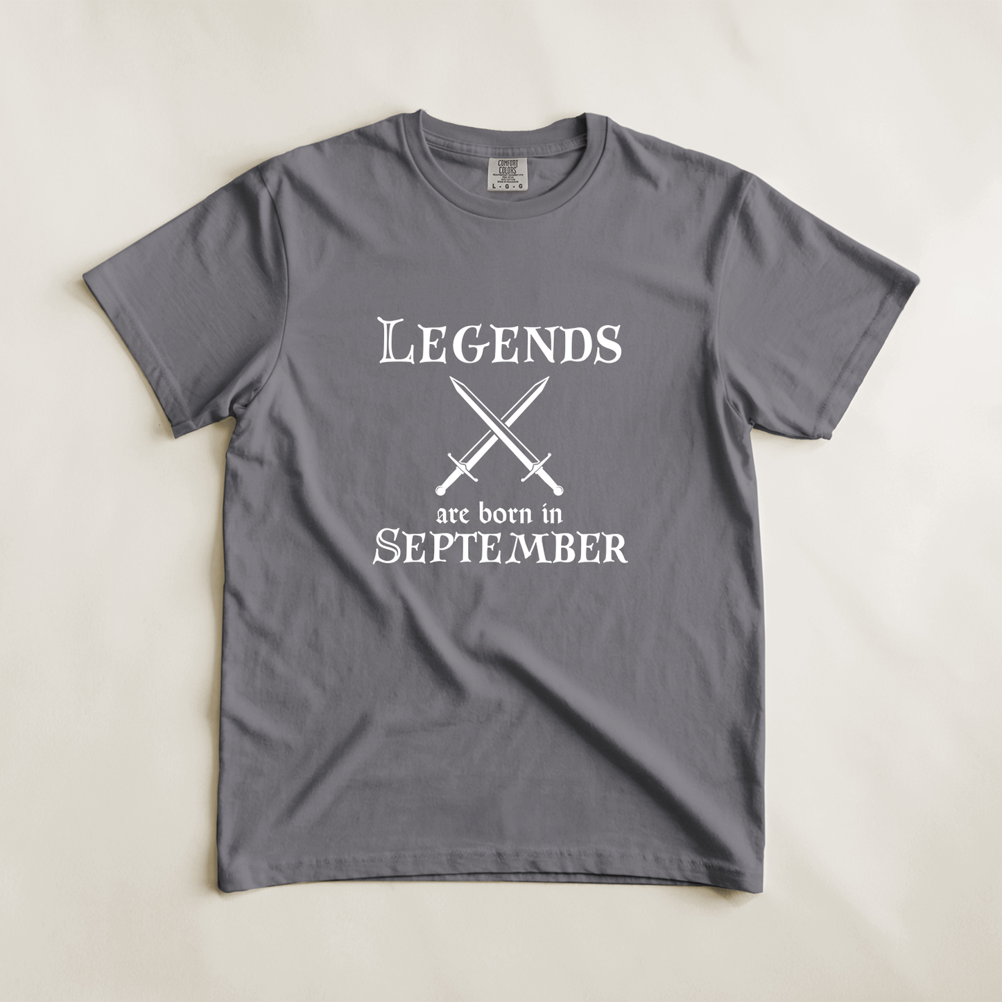 Legends Born in September Tee