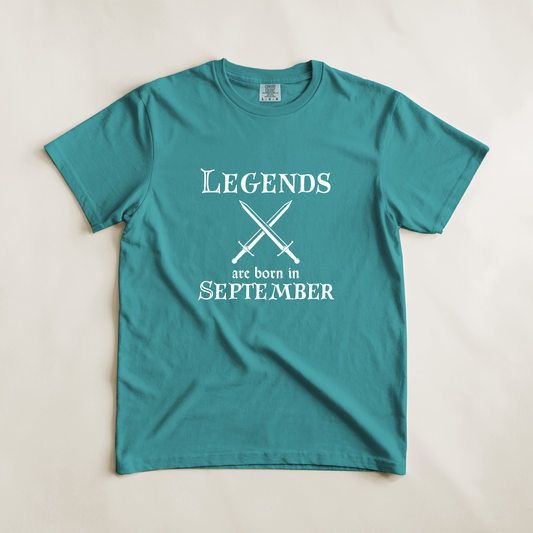 Legends Born in September Tee