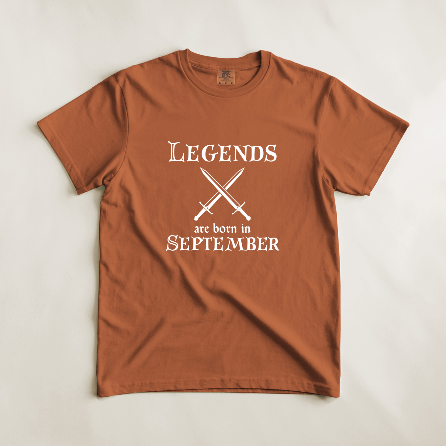 Legends Born in September Tee