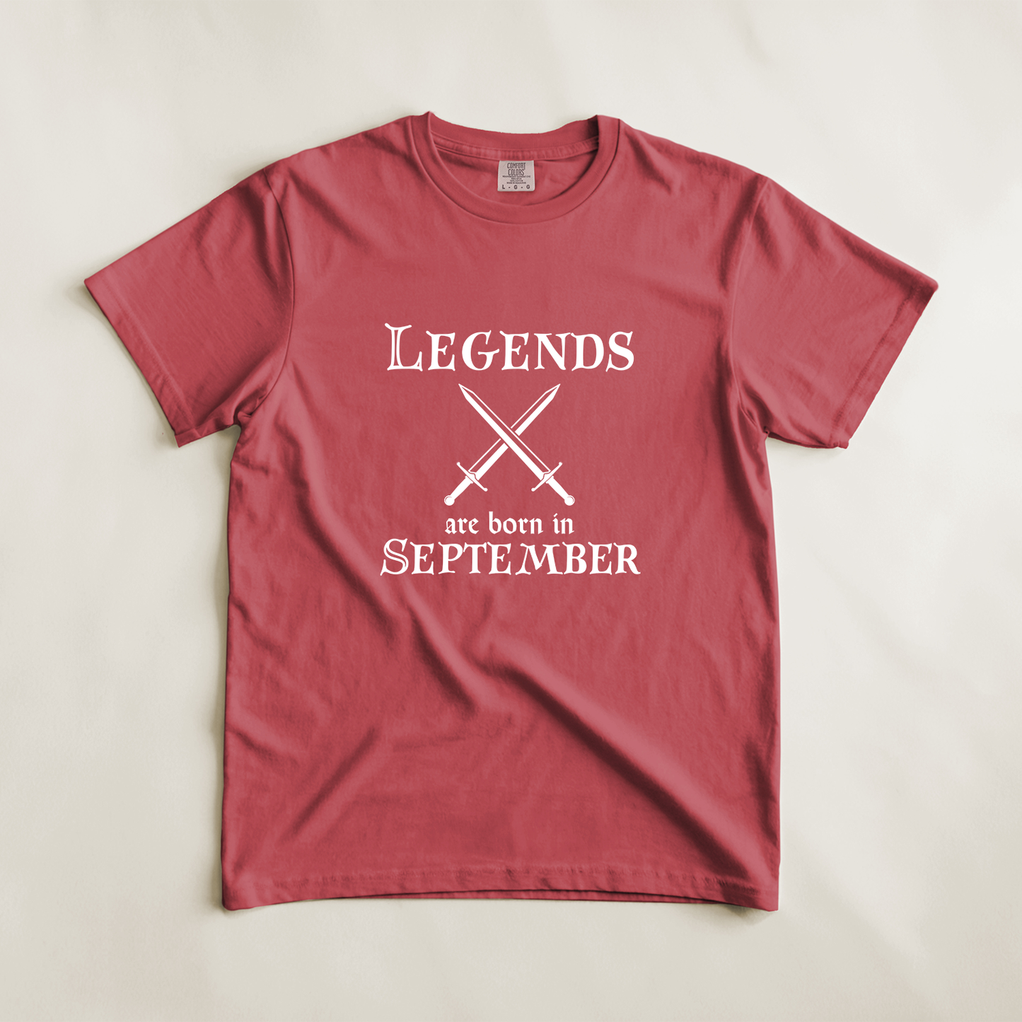 Legends Born in September Tee