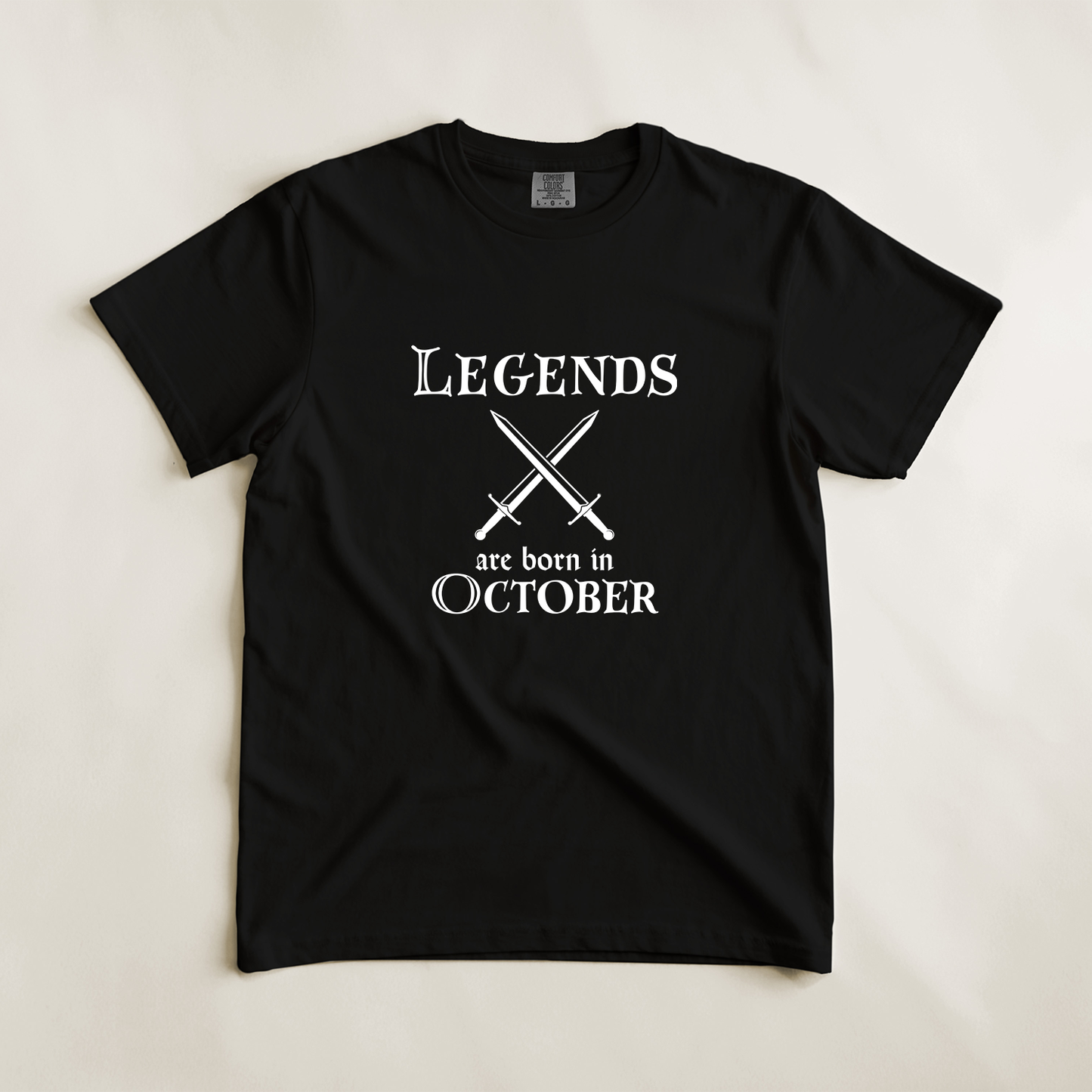 Legends Born in October Tee