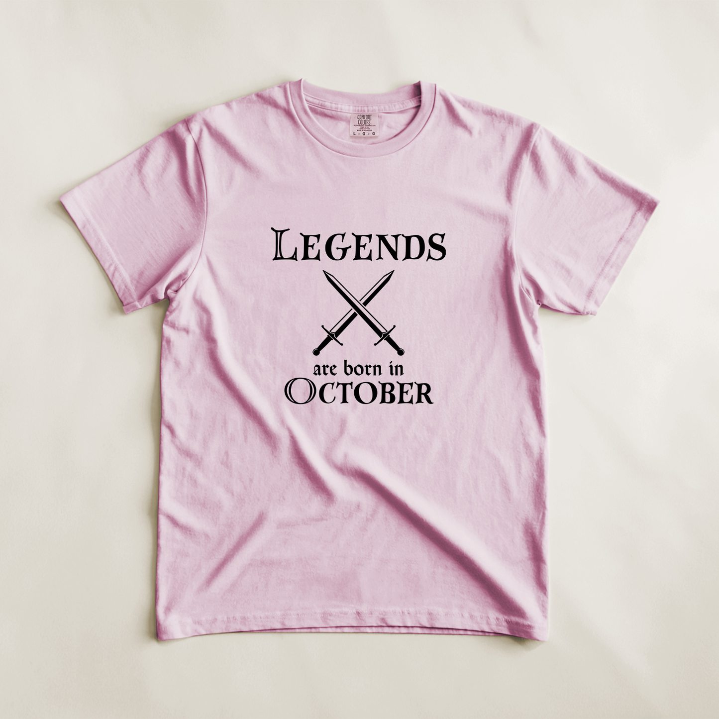 Legends Born in October Tee