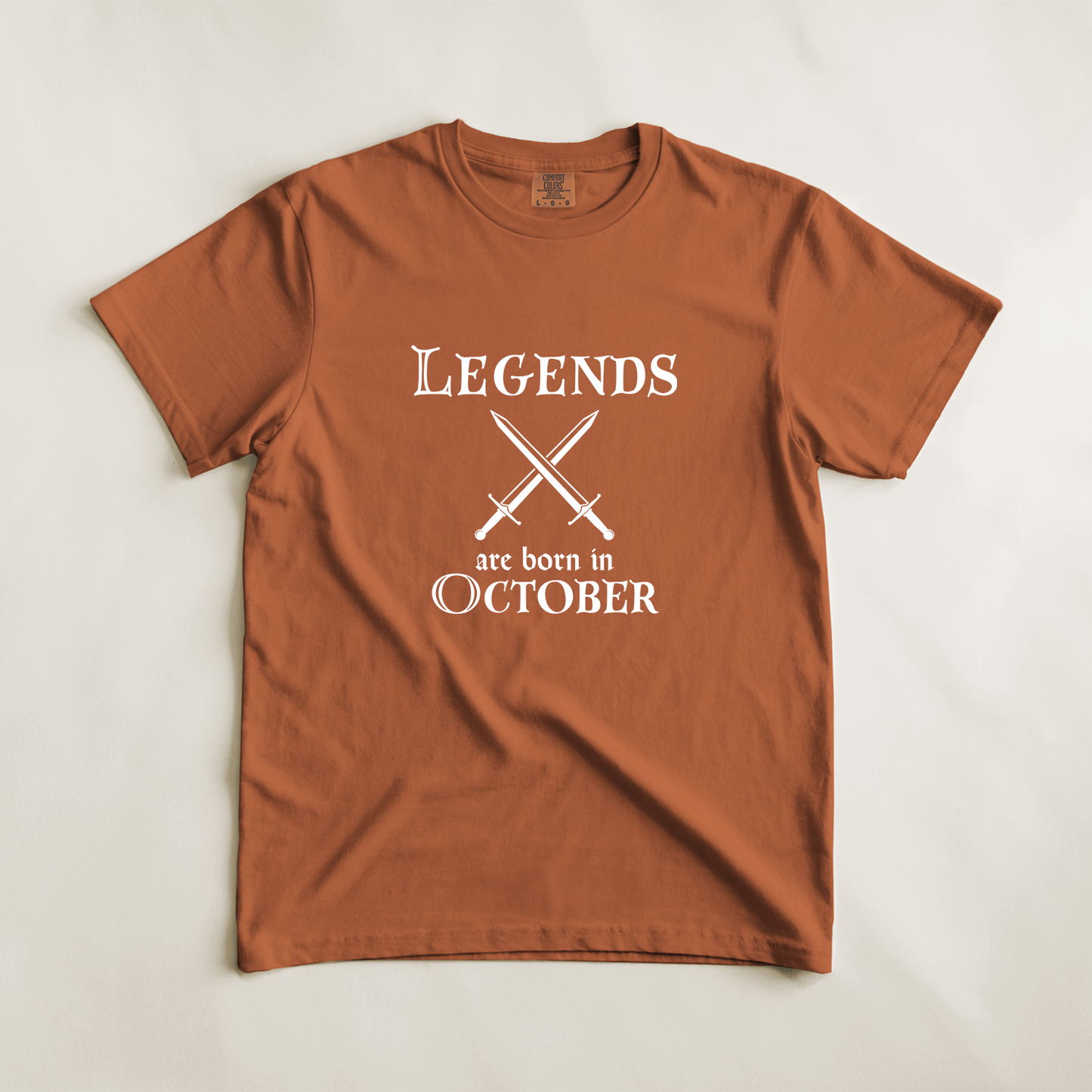 Legends Born in October Tee