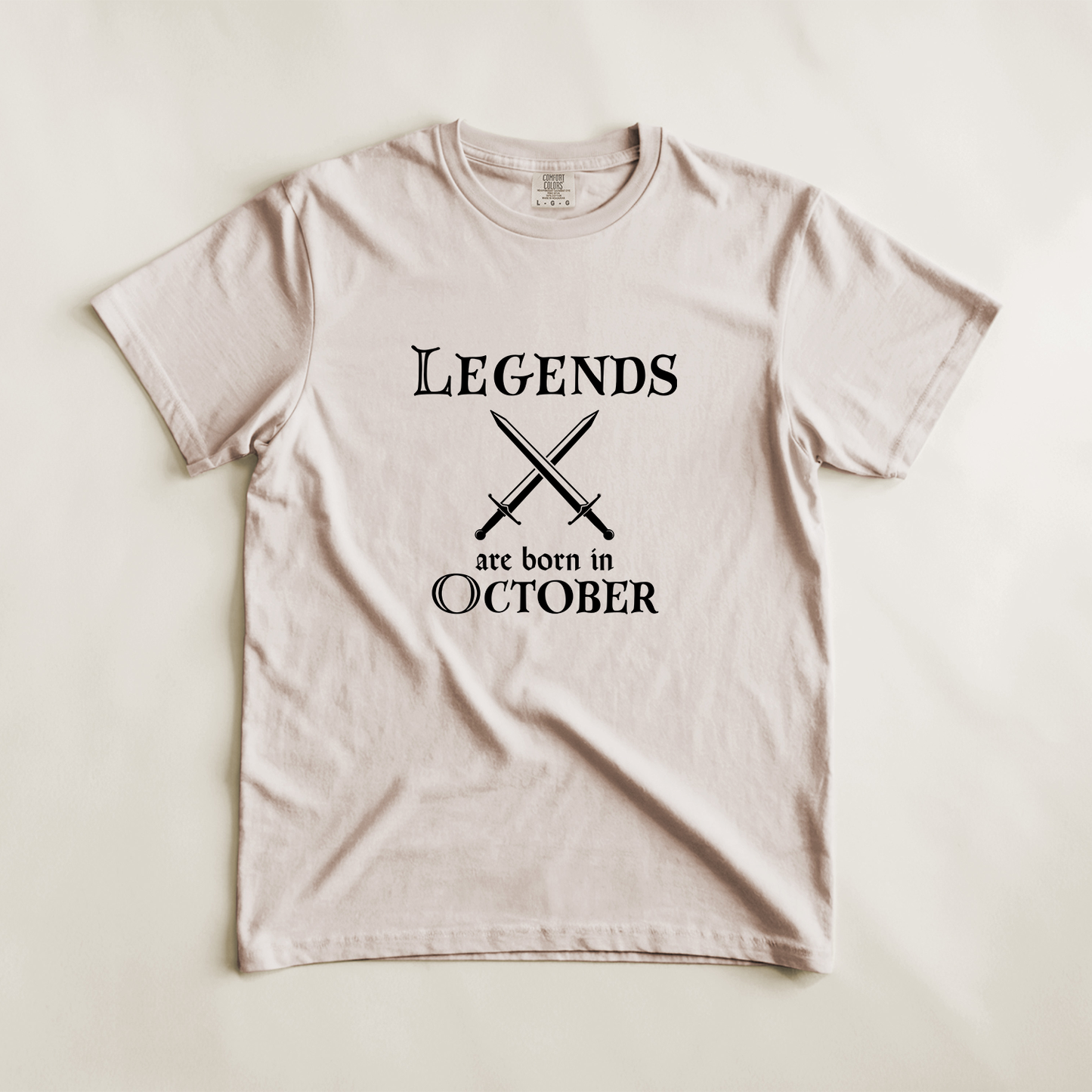 Legends Born in October Tee