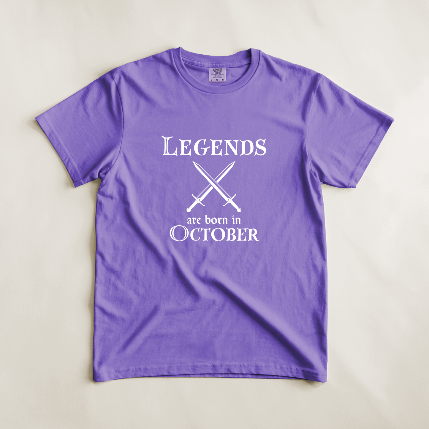 Legends Born in October Tee