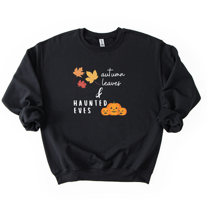 Autumn Leaves & Haunted Eves Crewneck