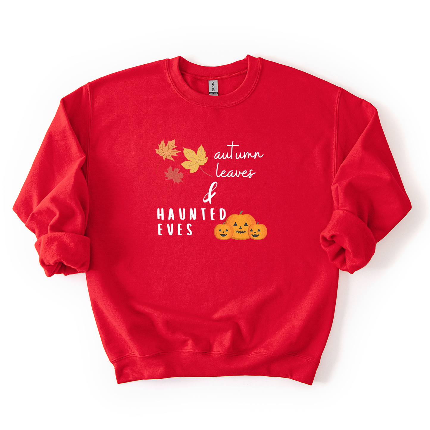 Autumn Leaves & Haunted Eves Crewneck