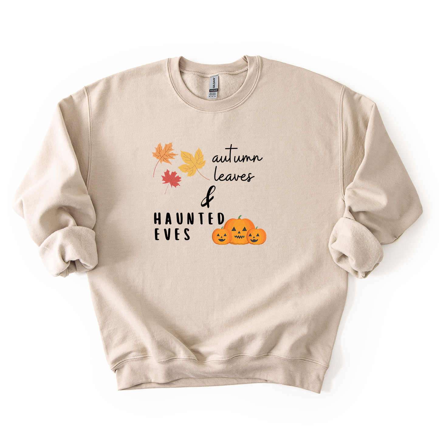 Autumn Leaves & Haunted Eves Crewneck