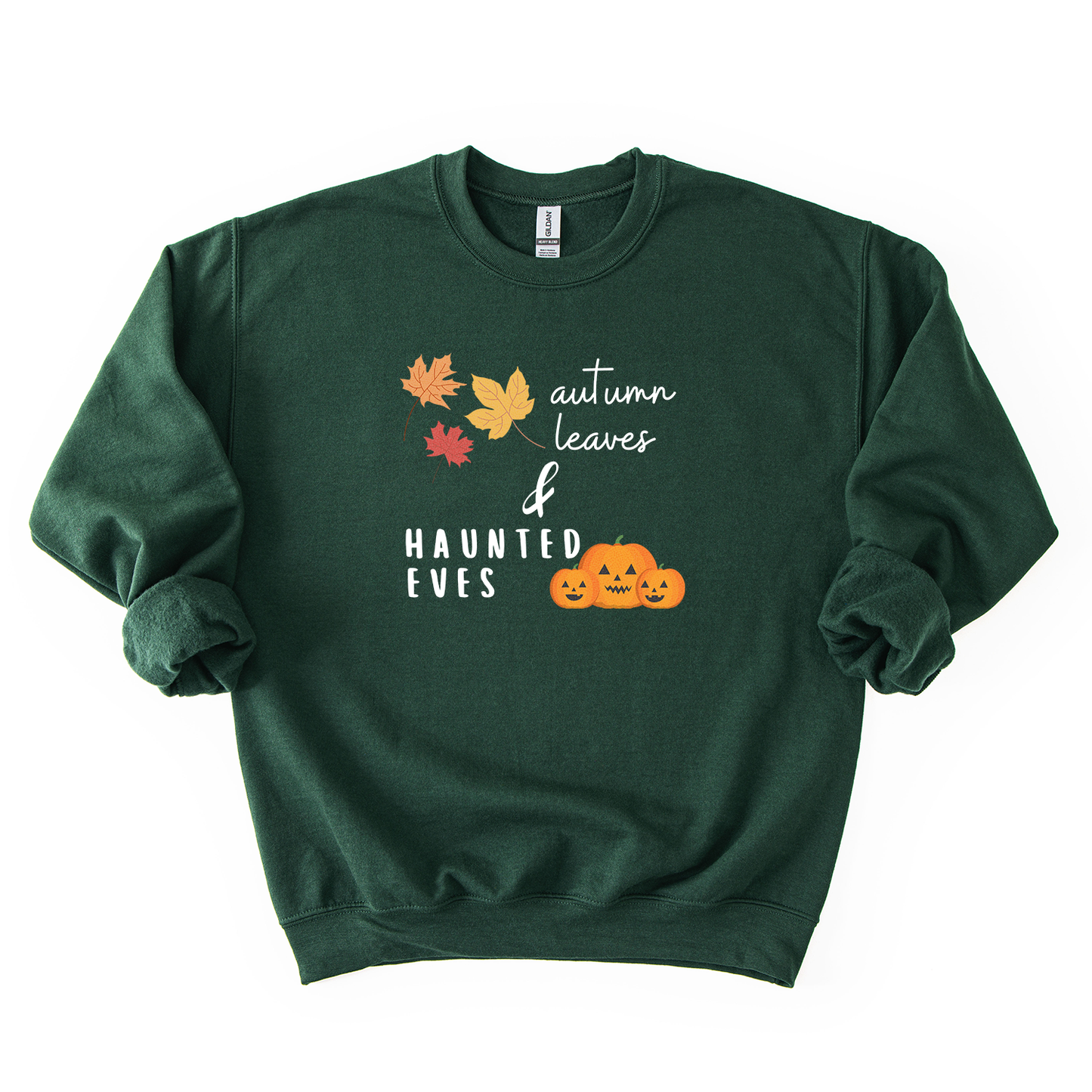 Autumn Leaves & Haunted Eves Crewneck