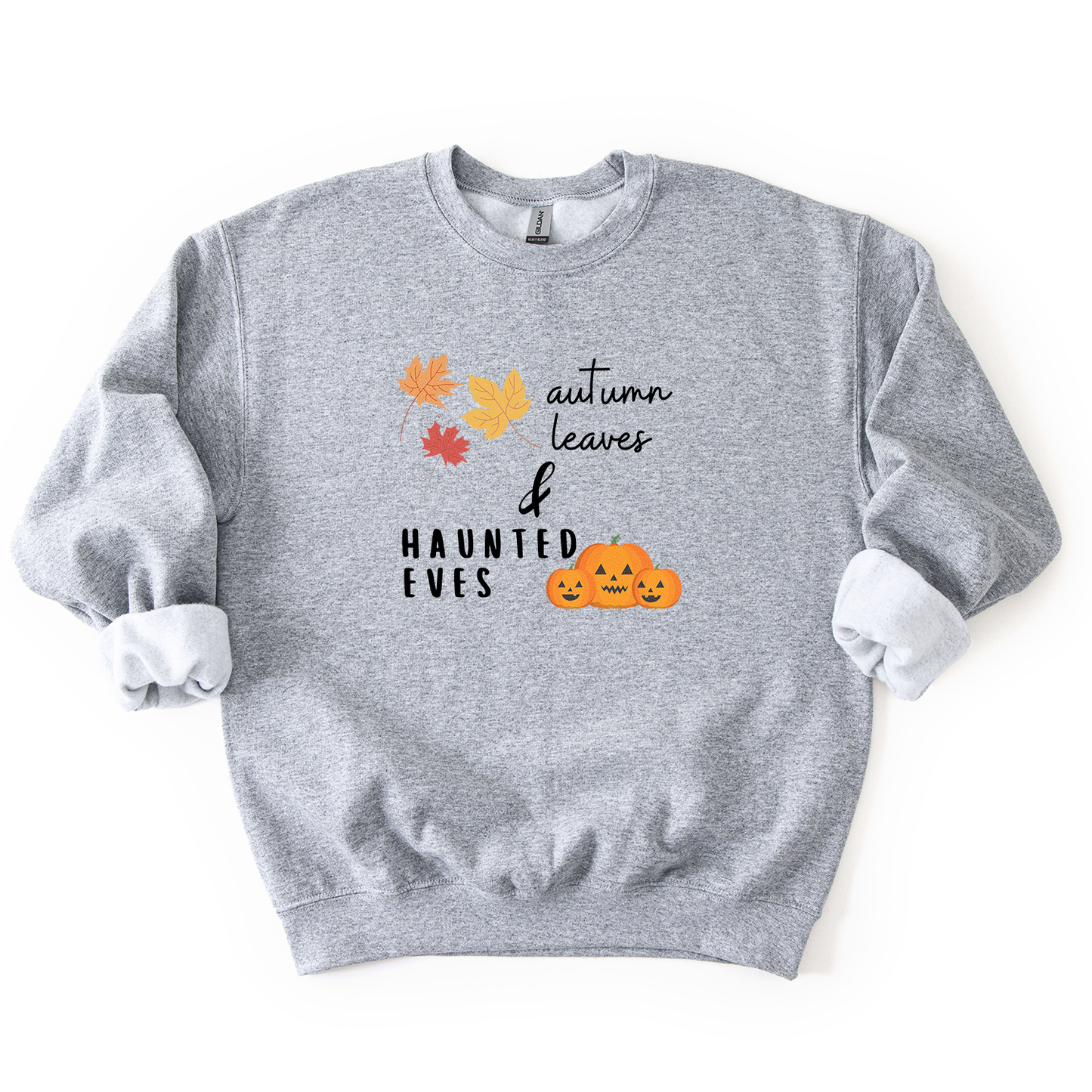 Autumn Leaves & Haunted Eves Crewneck