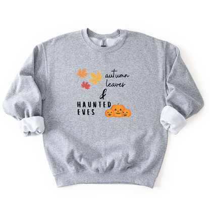 Autumn Leaves & Haunted Eves Crewneck