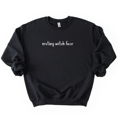 Resting Witch Face Crewneck
