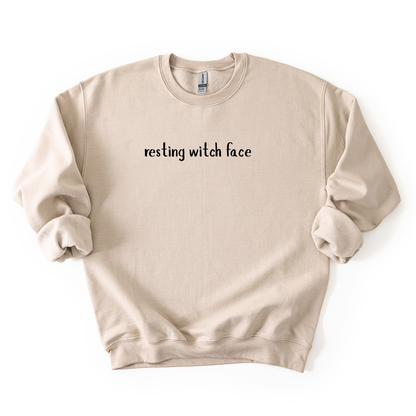 Resting Witch Face Crewneck