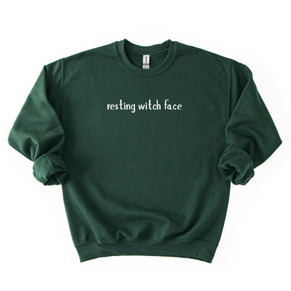 Resting Witch Face Crewneck