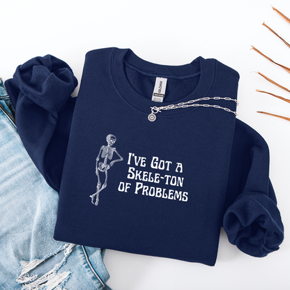 Skele-ton of Problems Crewneck