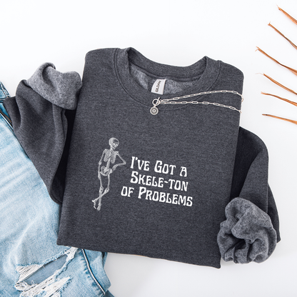Skele-ton of Problems Crewneck