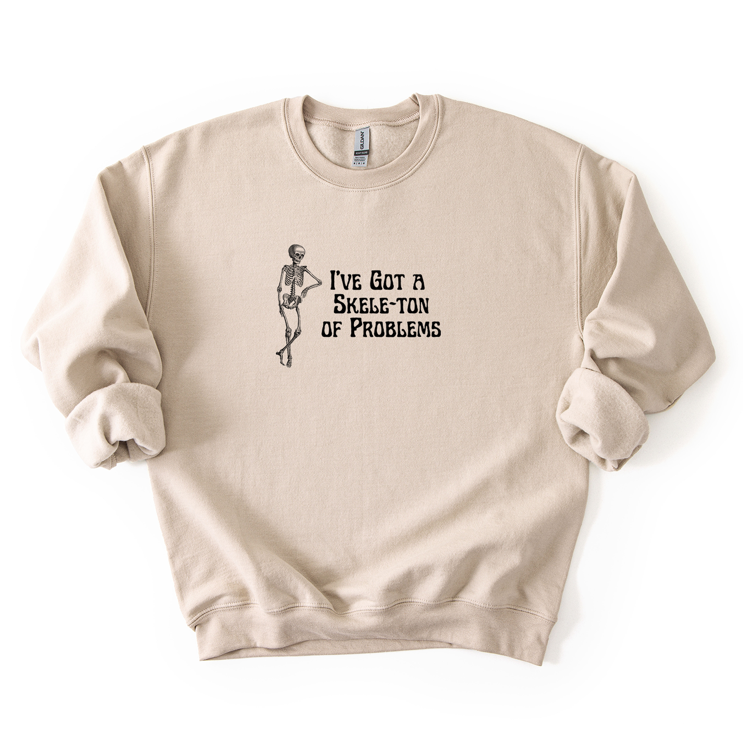 Skele-ton of Problems Crewneck