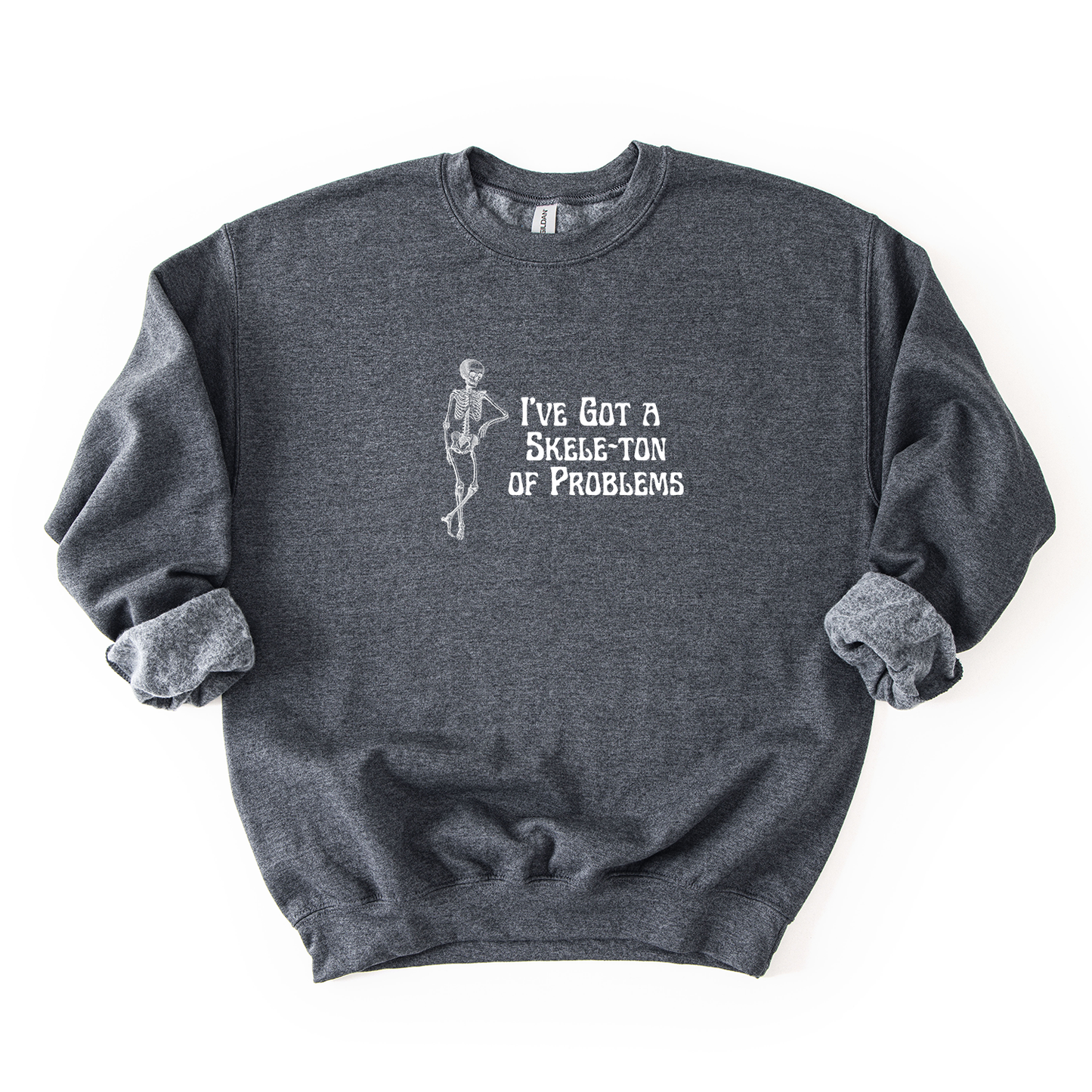 Skele-ton of Problems Crewneck
