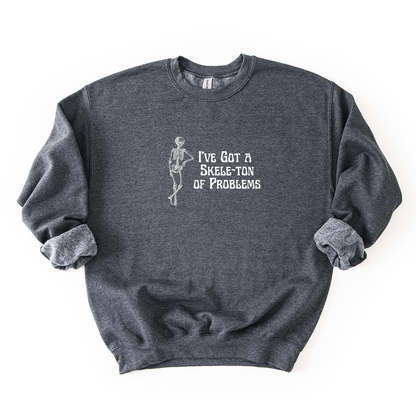 Skele-ton of Problems Crewneck