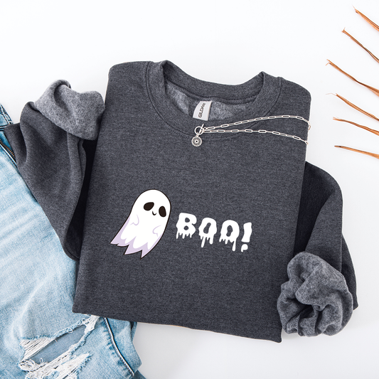 BOO Ghost Crewneck