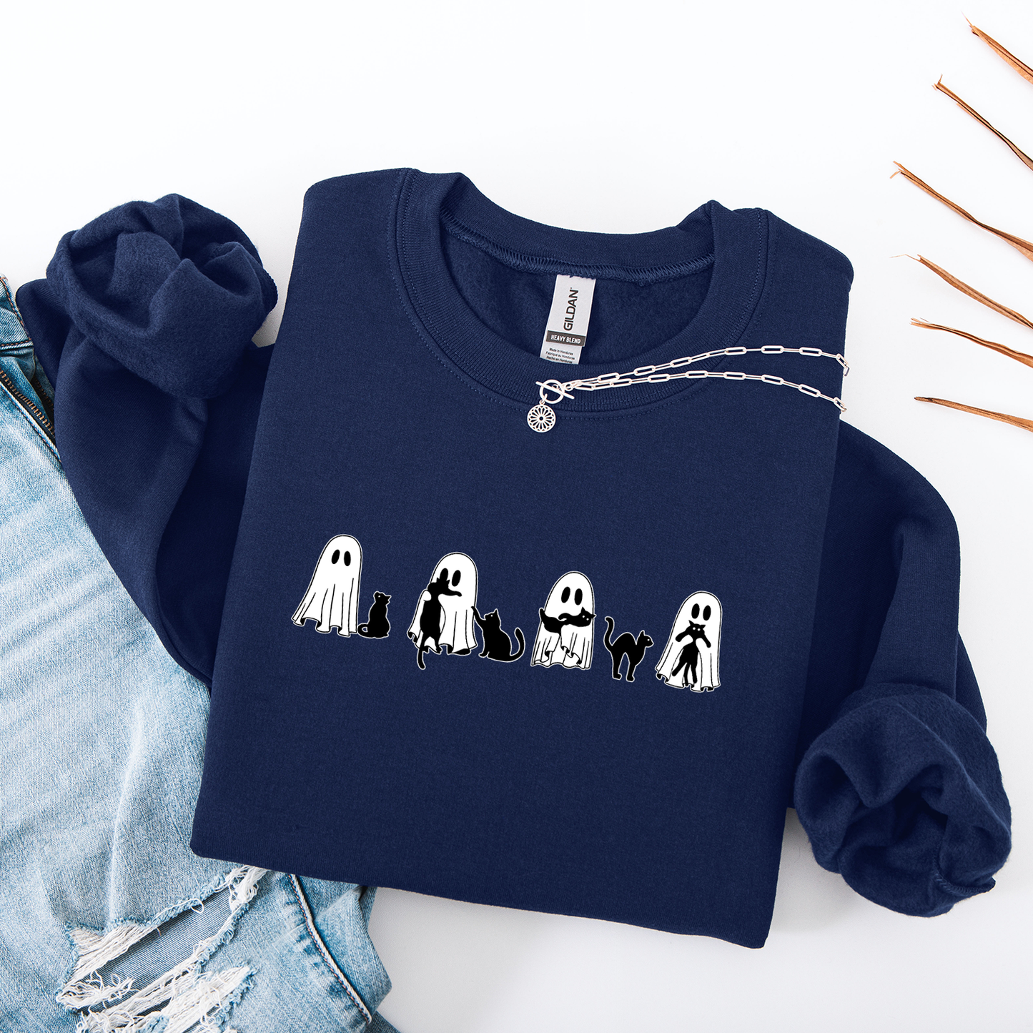 Ghost Kitties Crewneck
