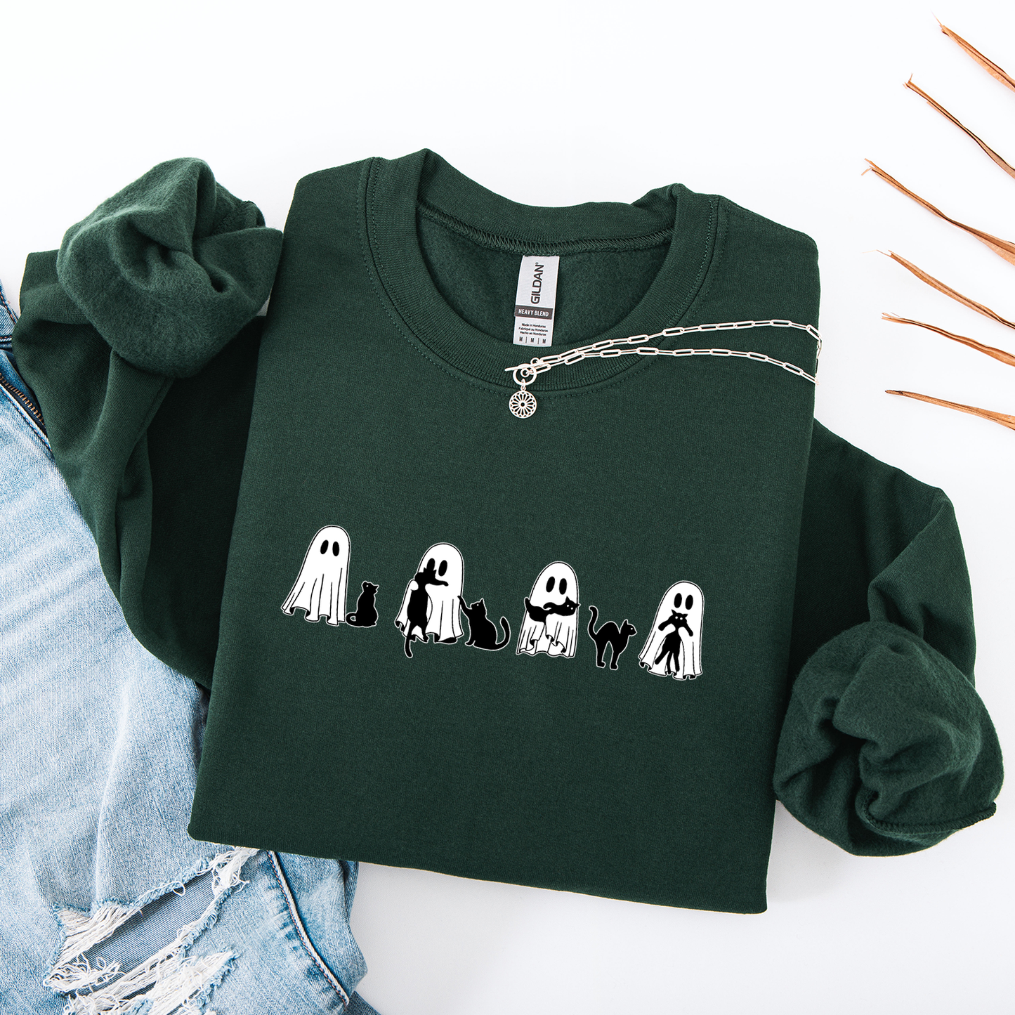Ghost Kitties Crewneck