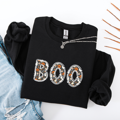 BOO Letters Crewneck