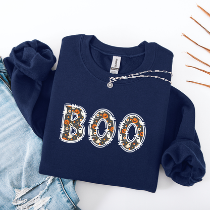 BOO Letters Crewneck