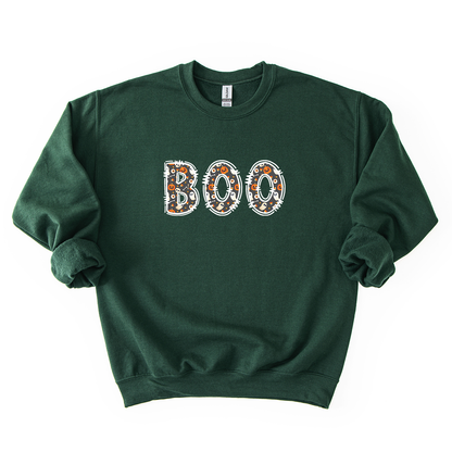 BOO Letters Crewneck