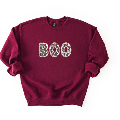 BOO Letters Crewneck