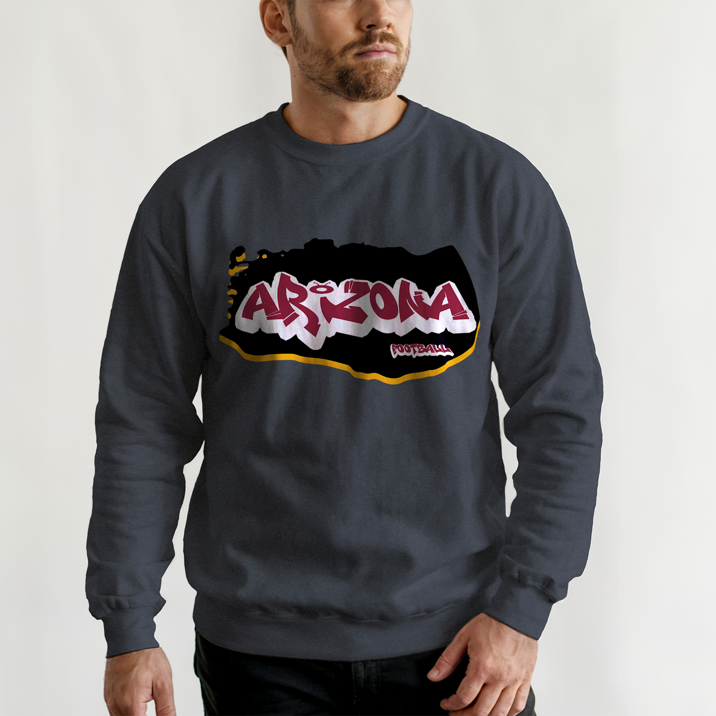 Football Graffiti Crewneck