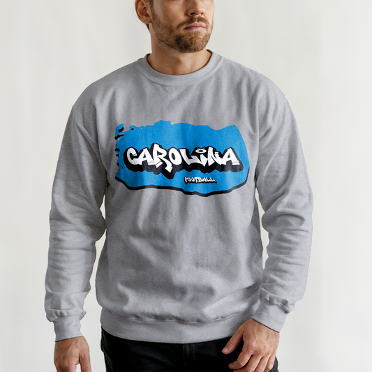 Carolina Football Graffiti Crewneck