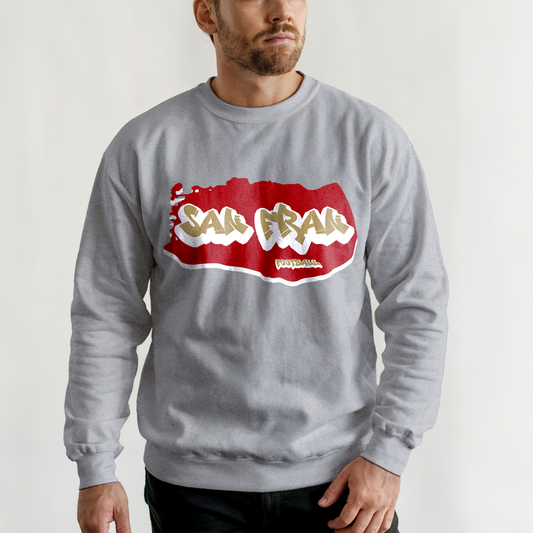 San Francisco Football Graffiti Crewneck
