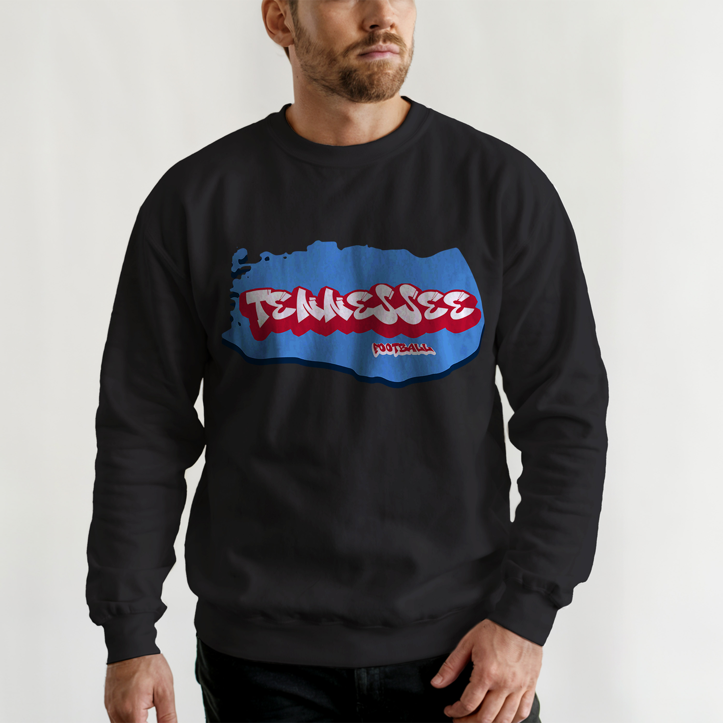 Tennessee Football Graffiti Crewneck