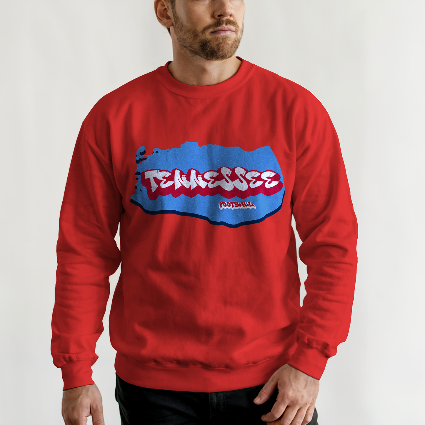 Tennessee Football Graffiti Crewneck