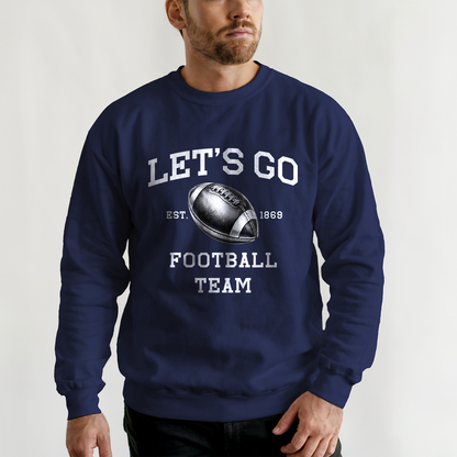 Let’s Go Football Team Crewneck