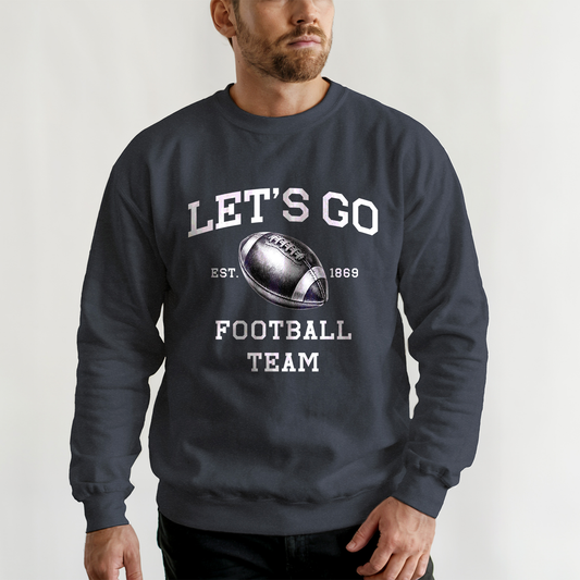 Let’s Go Football Team Crewneck