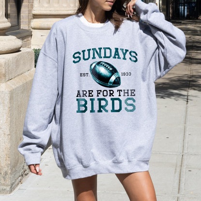 Sundays Are for the Birds Crewneck