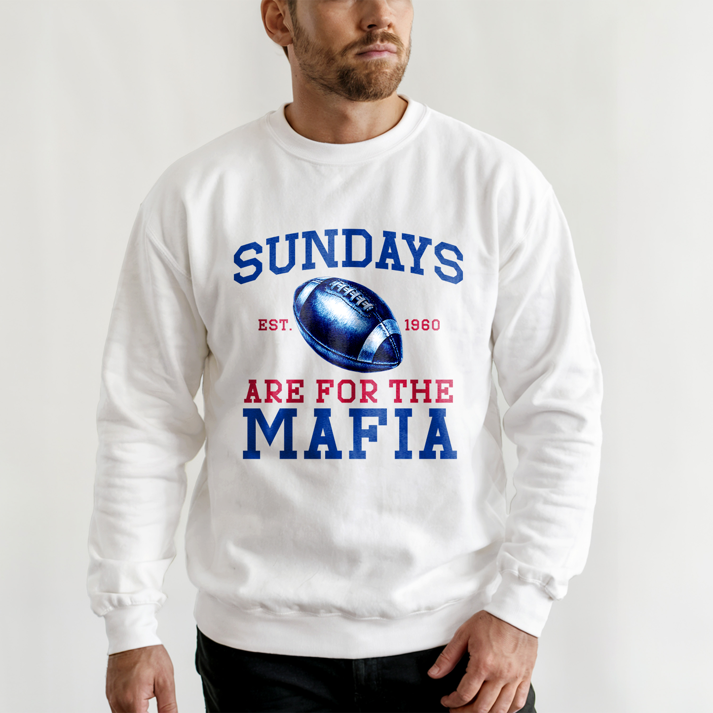 Sundays Are for the Mafia Crewneck