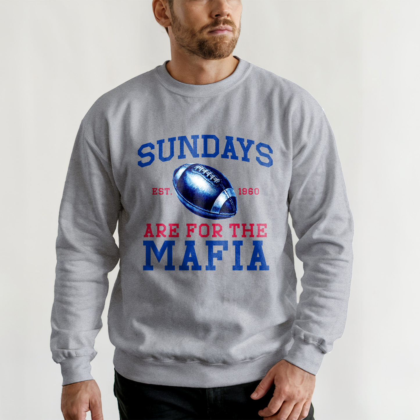 Sundays Are for the Mafia Crewneck