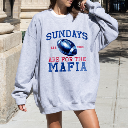 Sundays Are for the Mafia Crewneck