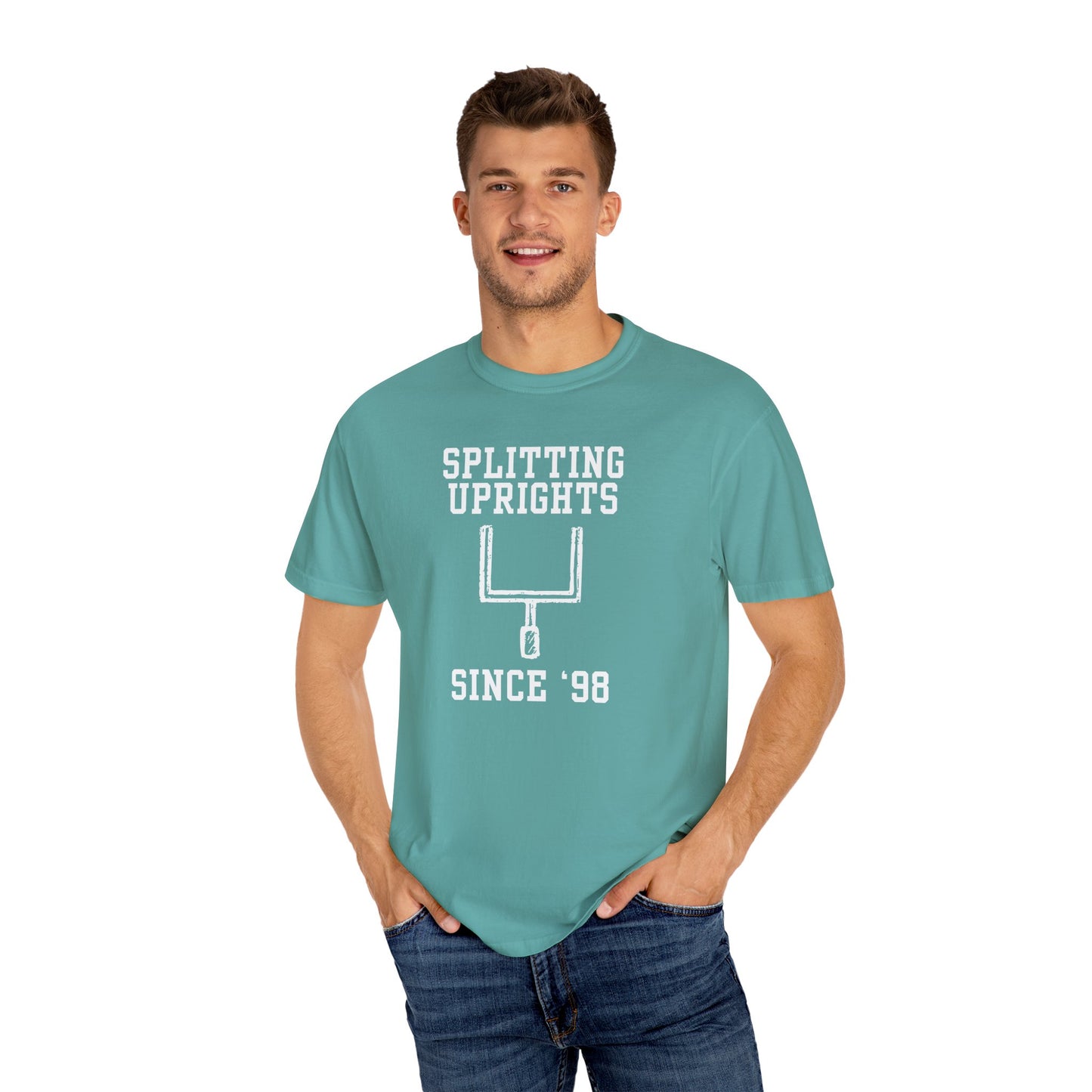 Splitting Uprights Tee
